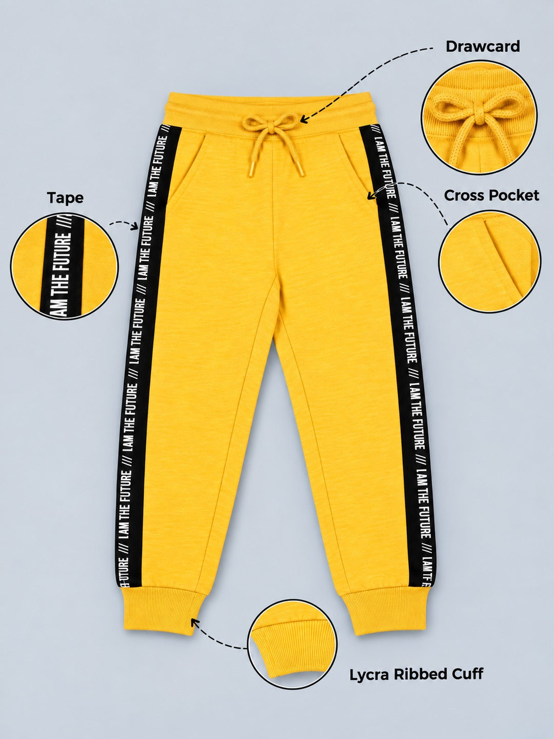 Boys Premium Soft cotton Regular Fit Printed Jogger