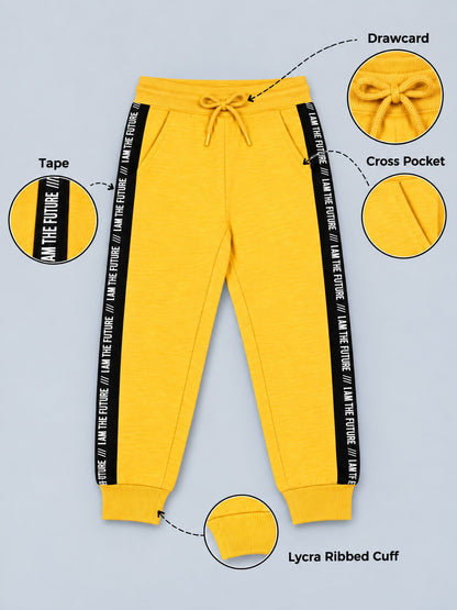Boys Premium Soft cotton Regular Fit Printed Jogger