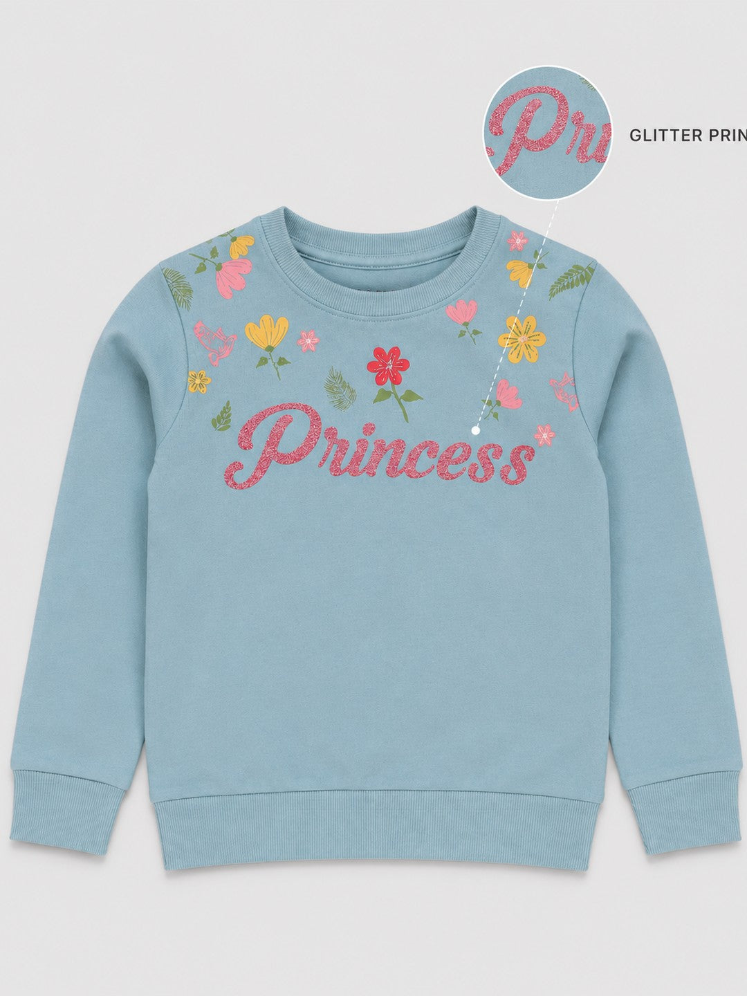 Girls Premium Soft cotton full sleeve Round Neck Sweatshirt