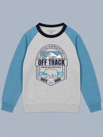 Boys Premium Soft Cotton Full Sleeve Printed Round Neck Sweatshirt