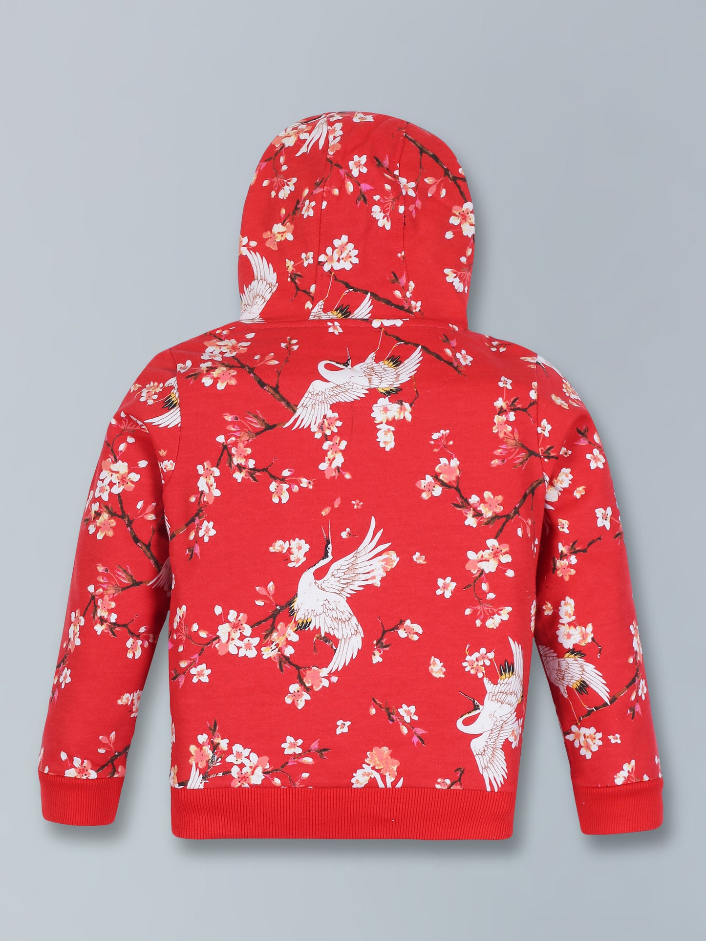 Unicorn Printed Hoodie Sweatshirt pack of 2- Red and White