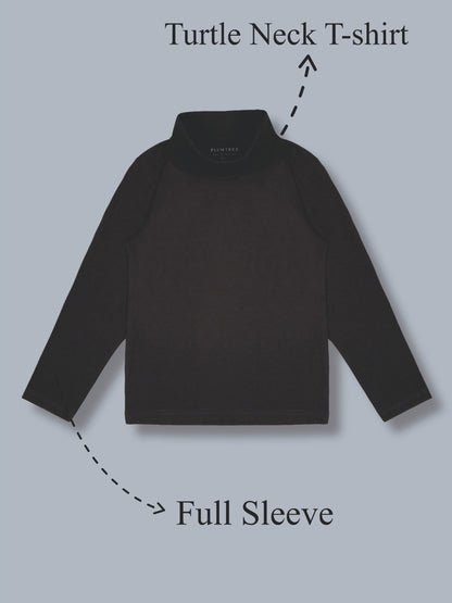 Boys Premium Soft cotton full sleeve high neck T-shirts pack of 2 set