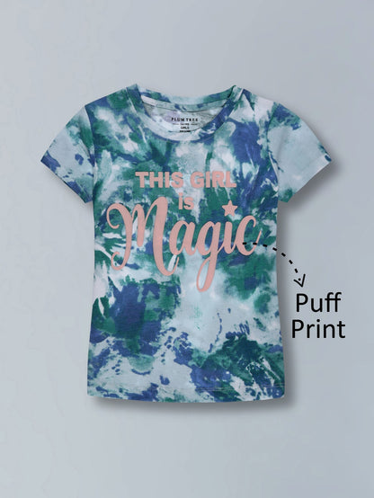 Girls Trendy Cotton Top & Shorts Co-ord Set