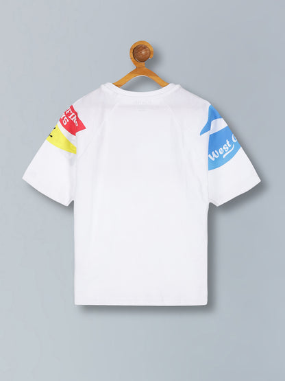 Boys Premium Cotton  Printed Oversized T-shirt pack of  2