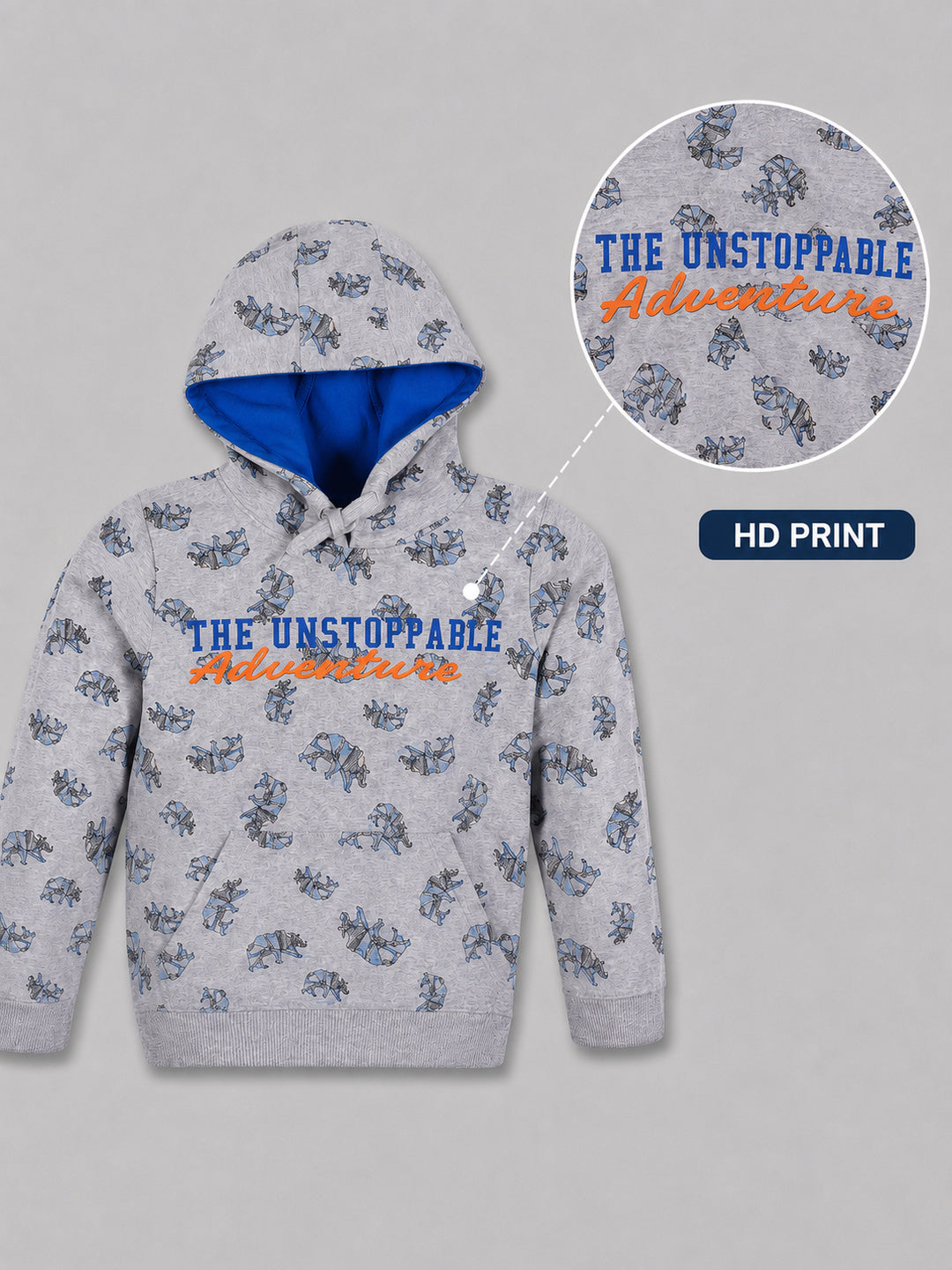 Boys Premium Soft cotton full sleeve Hooded Sweatshirt