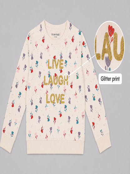 Girls Premium Soft cotton full sleeve Round Neck Sweatshirt