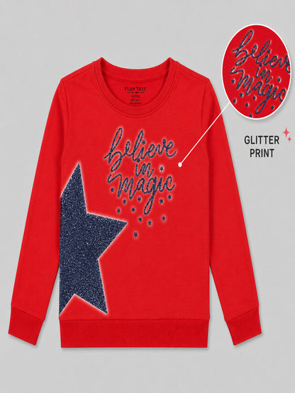 Girls Premium Soft cotton full sleeve Round Neck Sweatshirt