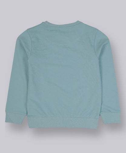 Princess Printed Round neck Pullover Sweatshirt pack of 2- Green and Red