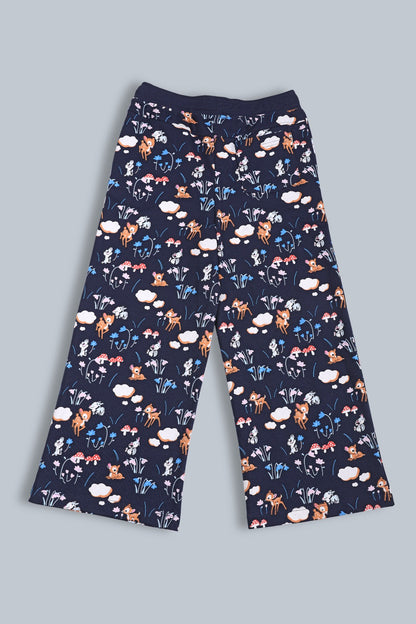Girls Wide Leg Relaxed Fit Pants