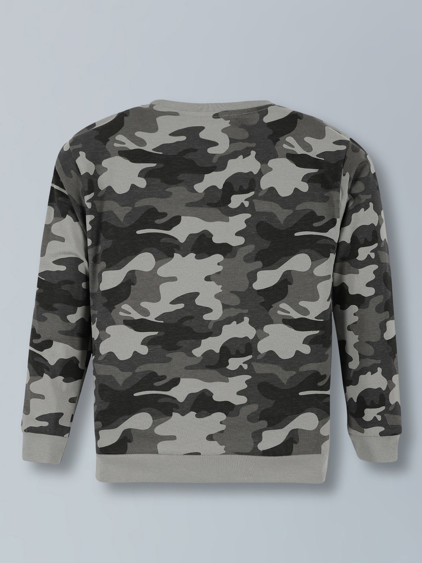 Plum Tree Boys 100% Cotton Full Sleeve  All Over Camoflague Printed T-Shirt & Jogger Set ( Pack Of 2) - Camoflague
