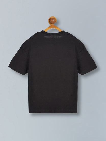 Boys Premium Cotton  Printed Oversized T-shirt pack of  2