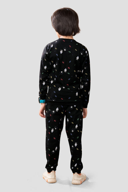 Boys Premium Soft Cotton full sleeve T-shirt and jogger pant Clothing Set
