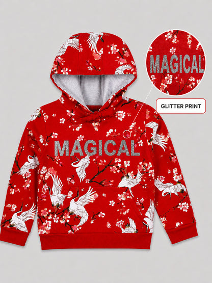 Girls Premium Soft cotton full sleeve Hooded Sweatshirt
