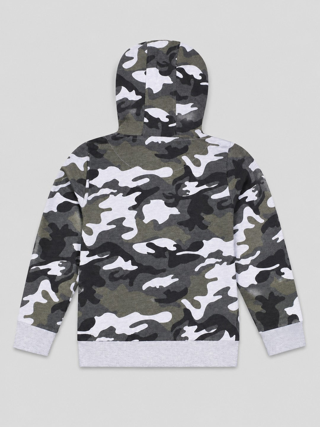 Boys Premium Soft Cotton Full Sleeve Printed Hooded Sweatshirt