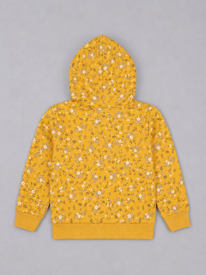 Girls Premium Soft cotton full sleeve Printed Hooded Sweatshirt