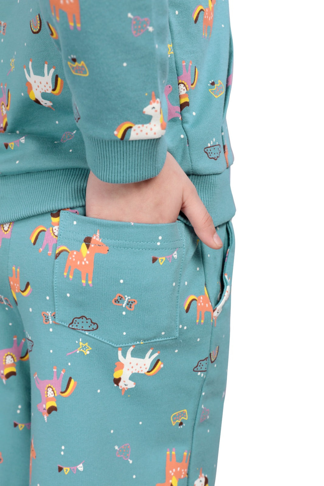 Girls Wide Leg Relaxed Fit Pants