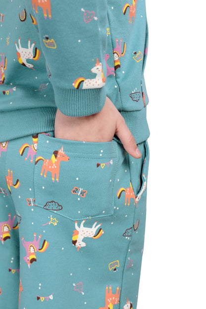 Girls Wide Leg Relaxed Fit Pants
