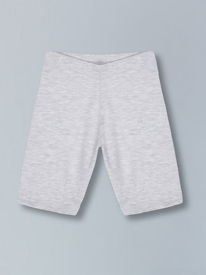 Girls Cotton Lycra Stretch Cycling Shorts Pack of 3