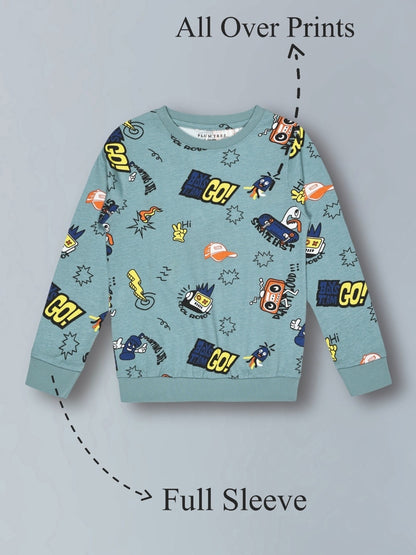 Boys Premium Soft Cotton full sleeve T-shirt and jogger pant Clothing Set