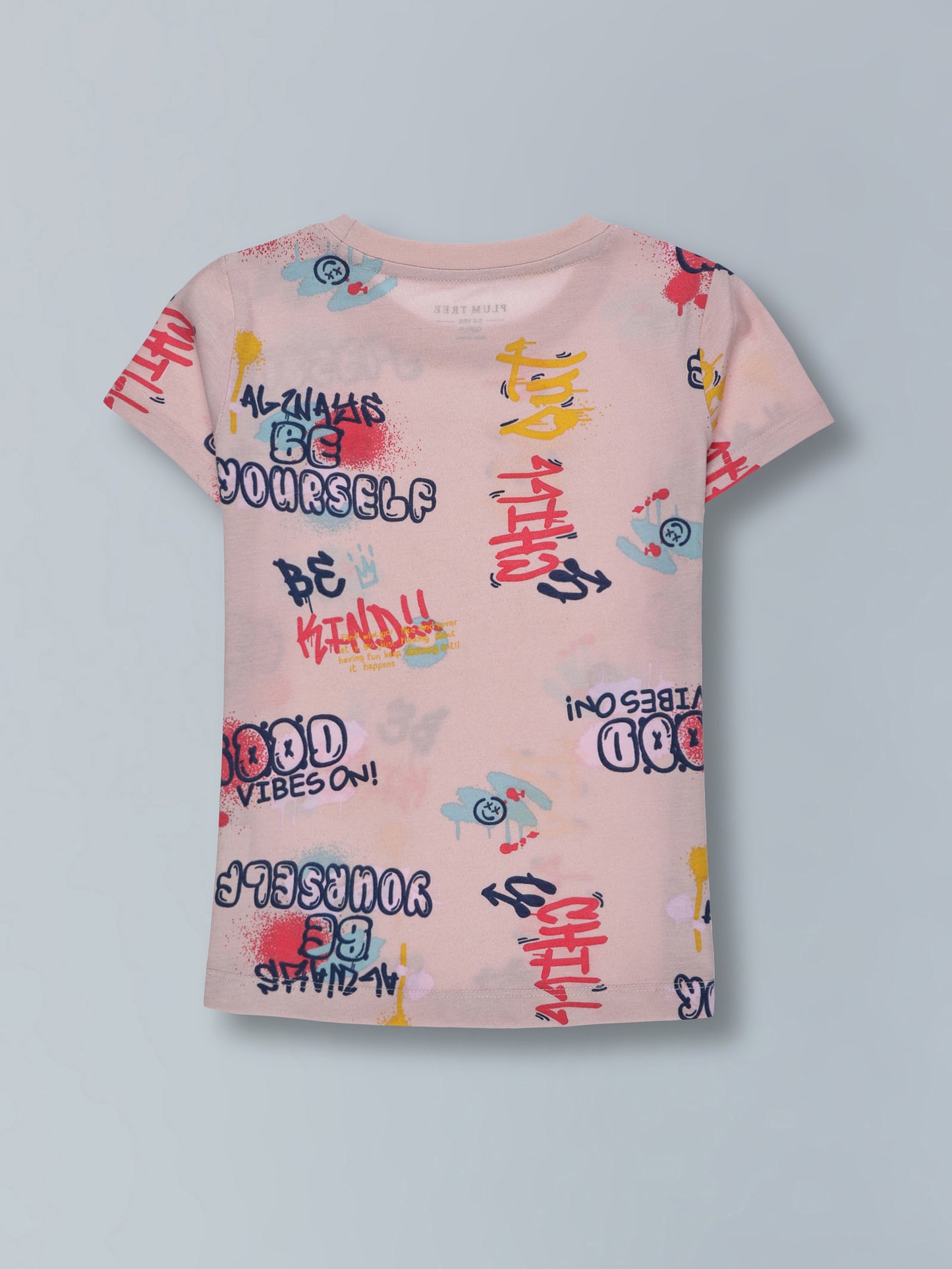 Girls Trendy Cotton Top & Shorts Co-ord Set