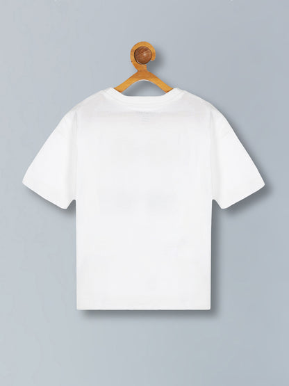Girls  Premium Cotton  Printed Oversized T-shirt pack of  2