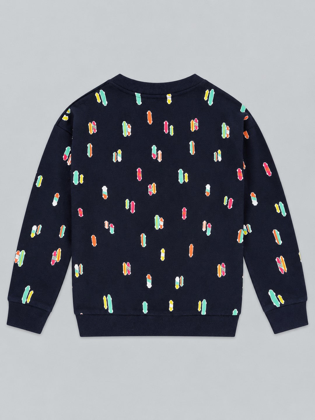 Boys Premium Soft Cotton Full Sleeve Printed Round Neck Sweatshirt