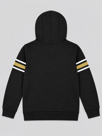 Boys Premium Soft Cotton Full Sleeve Printed Hooded Sweatshirt