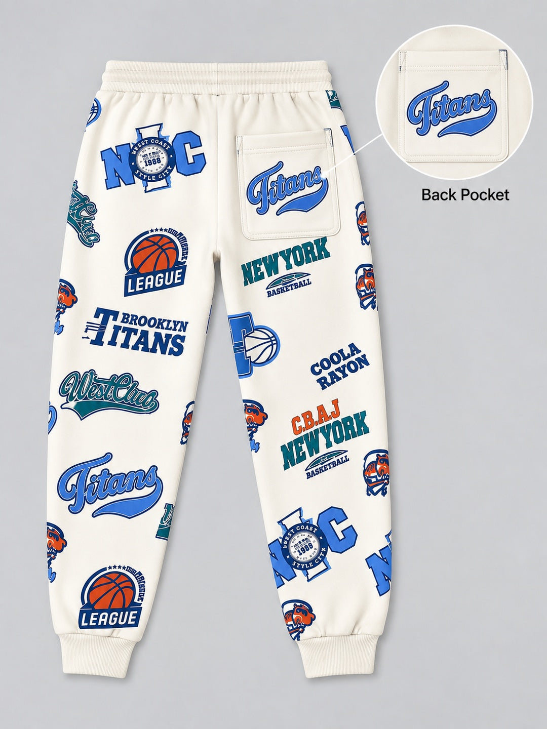 Boys Premium Soft cotton Regular Fit Printed Jogger