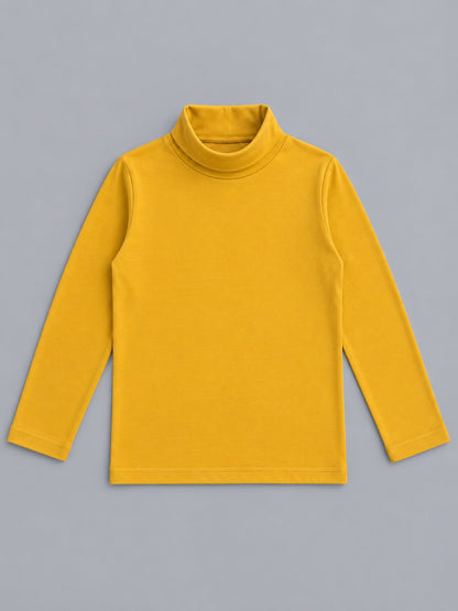 Boys Premium Soft cotton full sleeve high neck T-shirts pack of 2 set