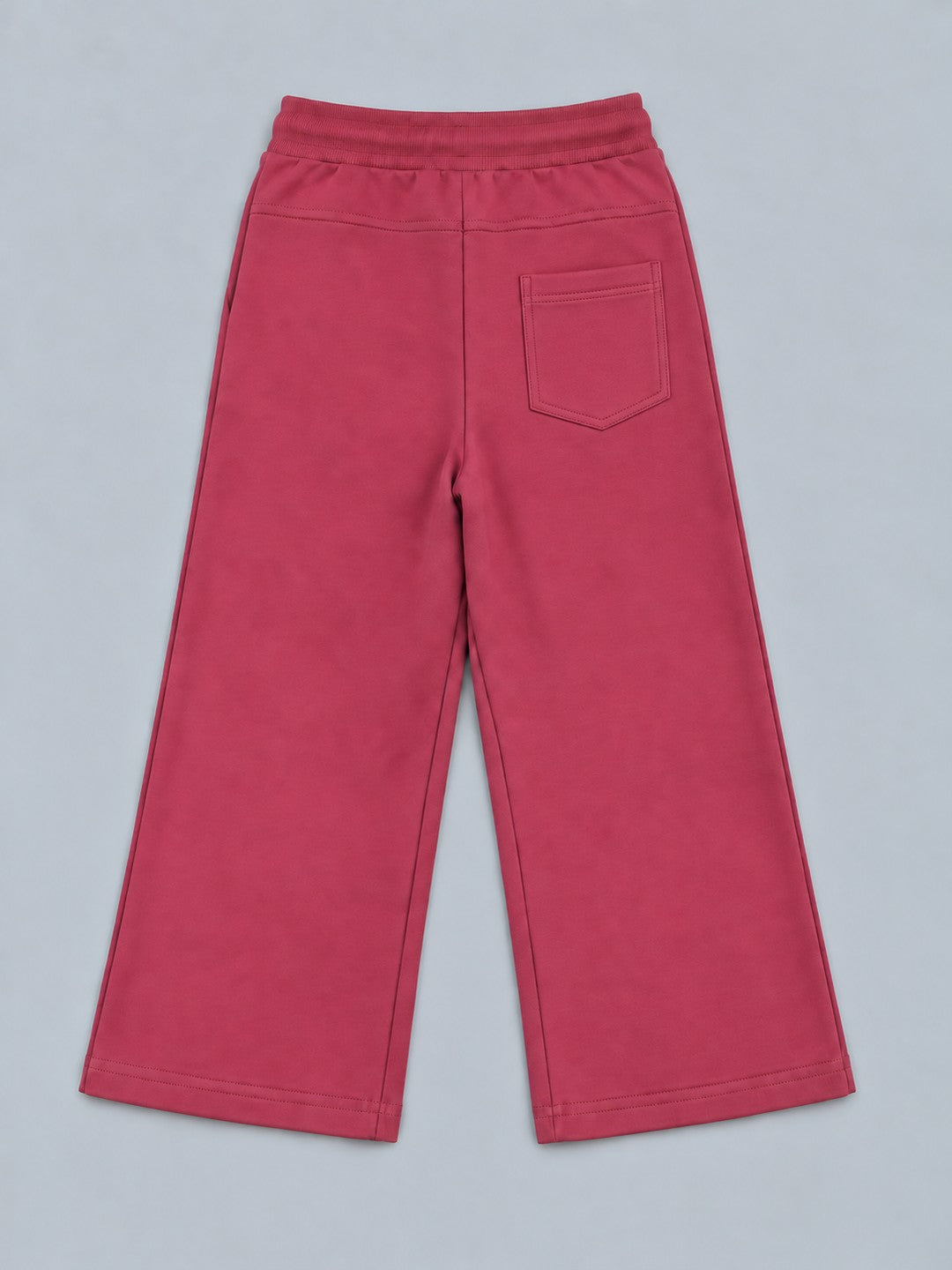 Girls Premium Soft Cotton Crown stone Printed Wide Leg Pant