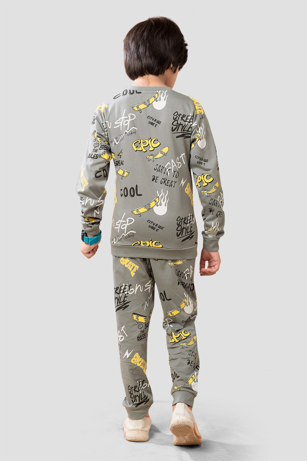 Boys Premium Soft Cotton full sleeve T-shirt and jogger pant Clothing Set