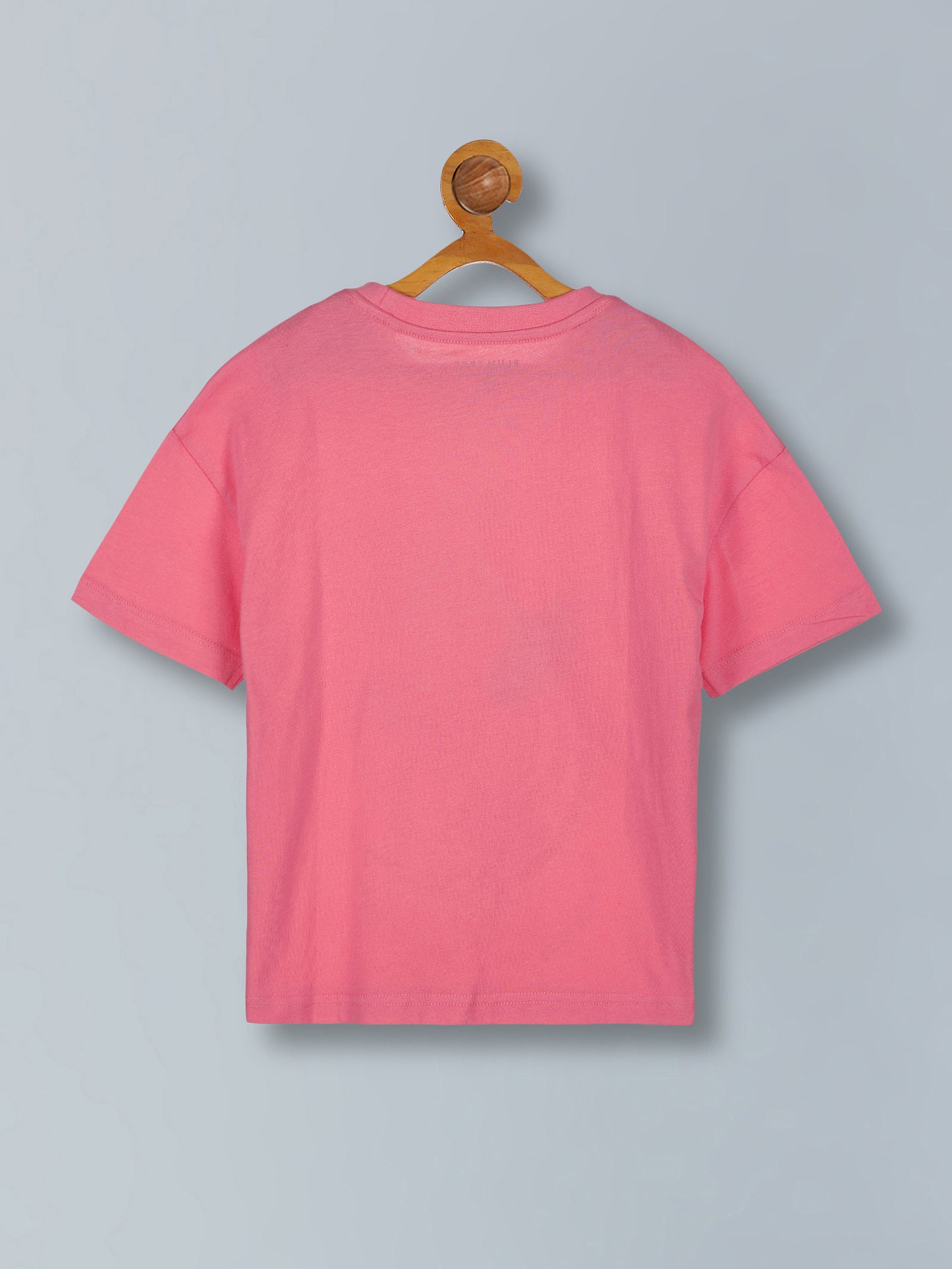 Girls  Premium Cotton  Printed Oversized T-shirt pack of  2