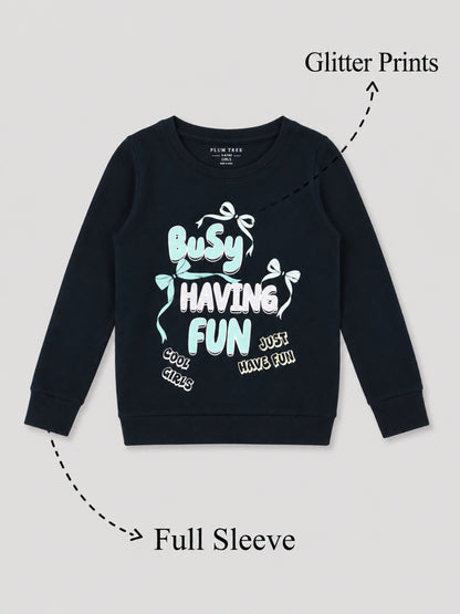 Girls Premium Soft Cotton Full sleeve T-shirt and jogger pant clothing set