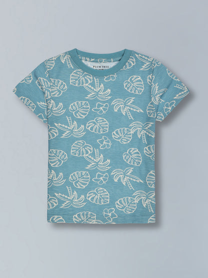 Boys Premium Cotton Top & Shorts Co-ord Set