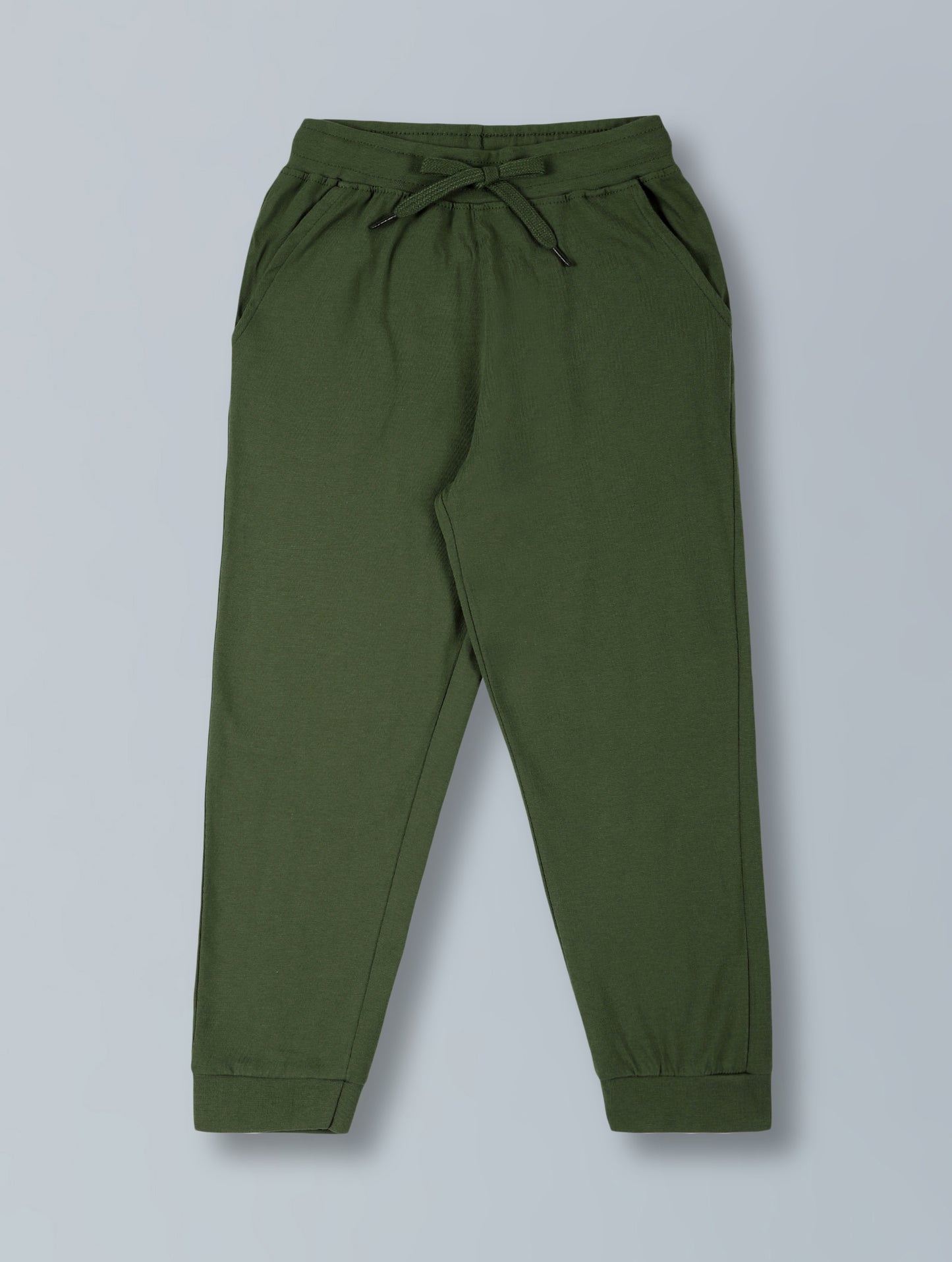 Plum Tree Boys 100% Cotton Full Sleeve Born To Explorer T-Shirt & Jogger Set ( Pack Of 2) - Mist Green