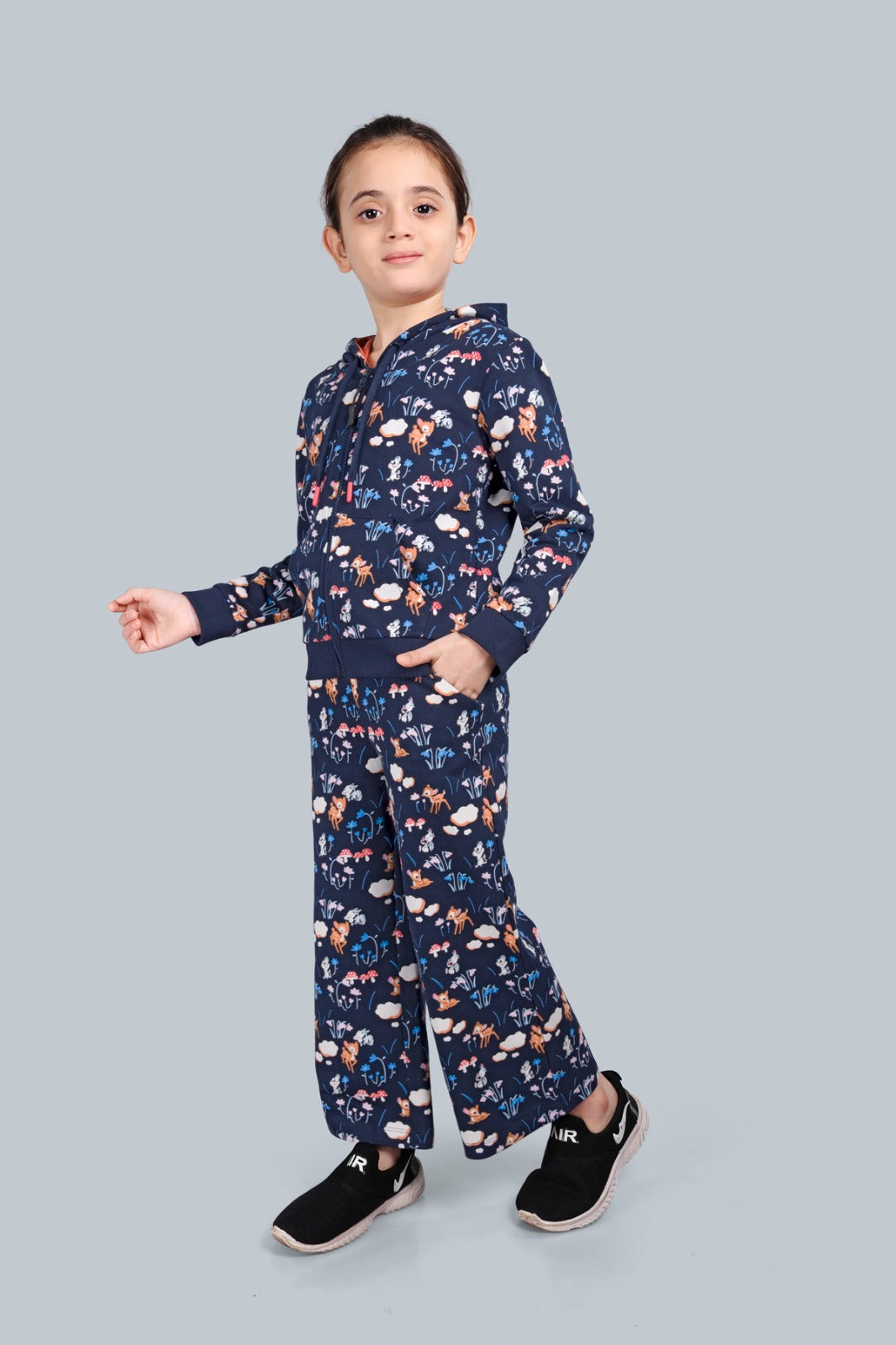 Girls Wide Leg Relaxed Fit Pants