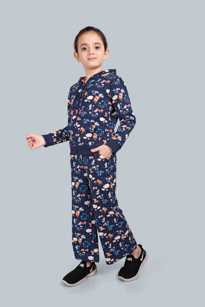 Girls Wide Leg Relaxed Fit Pants