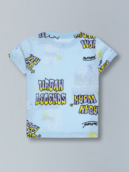 Boys Premium Cotton Top & Shorts Co-ord Set