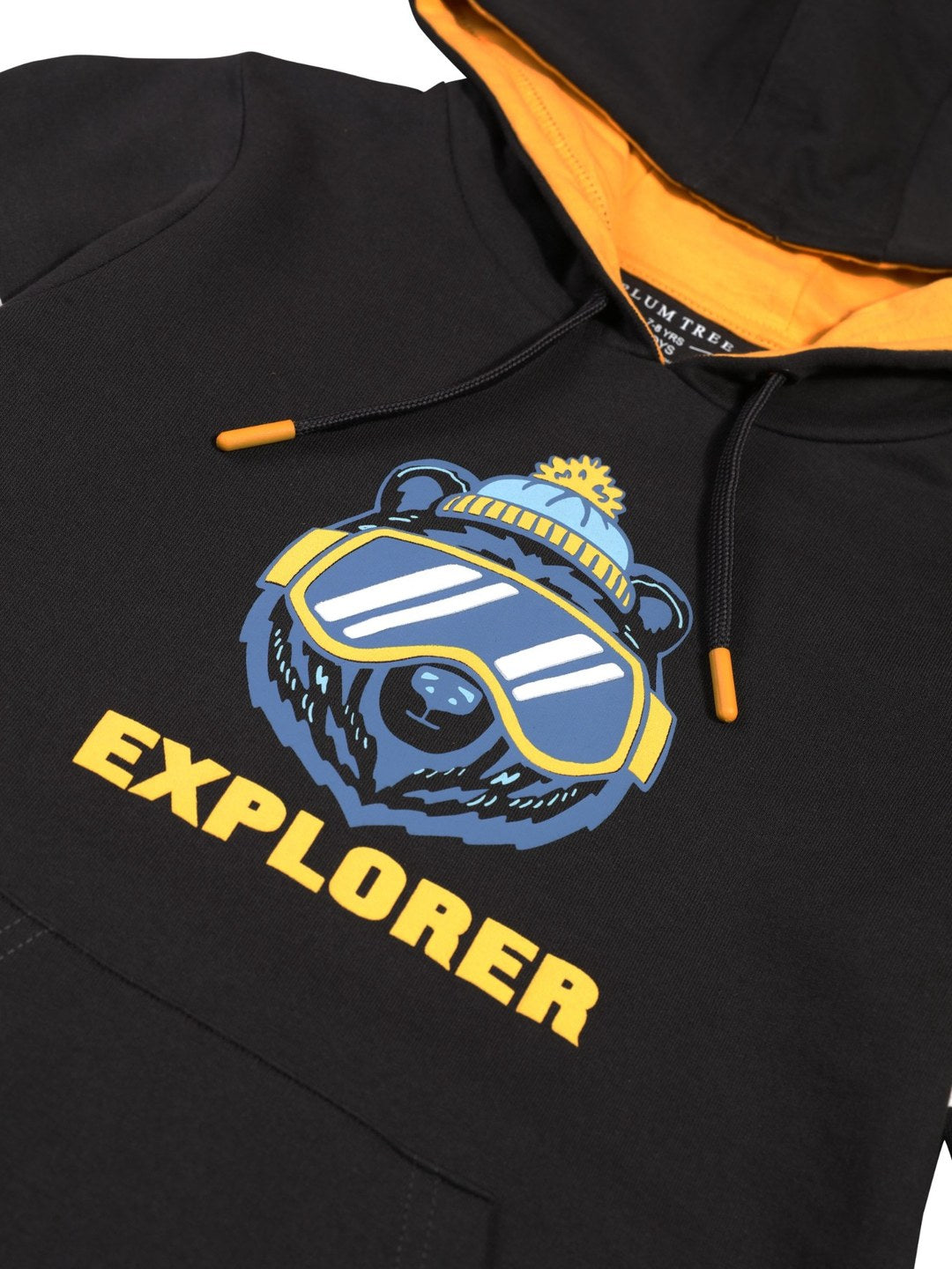 Boys Premium Soft Cotton Full Sleeve Printed Hooded Sweatshirt