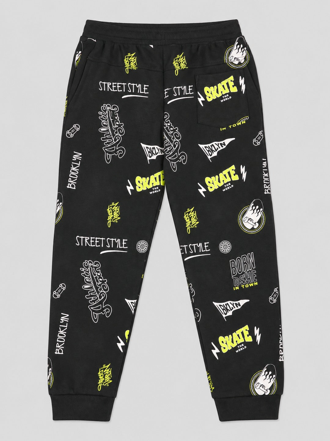 Boys Premium Soft cotton Regular Fit Printed Jogger