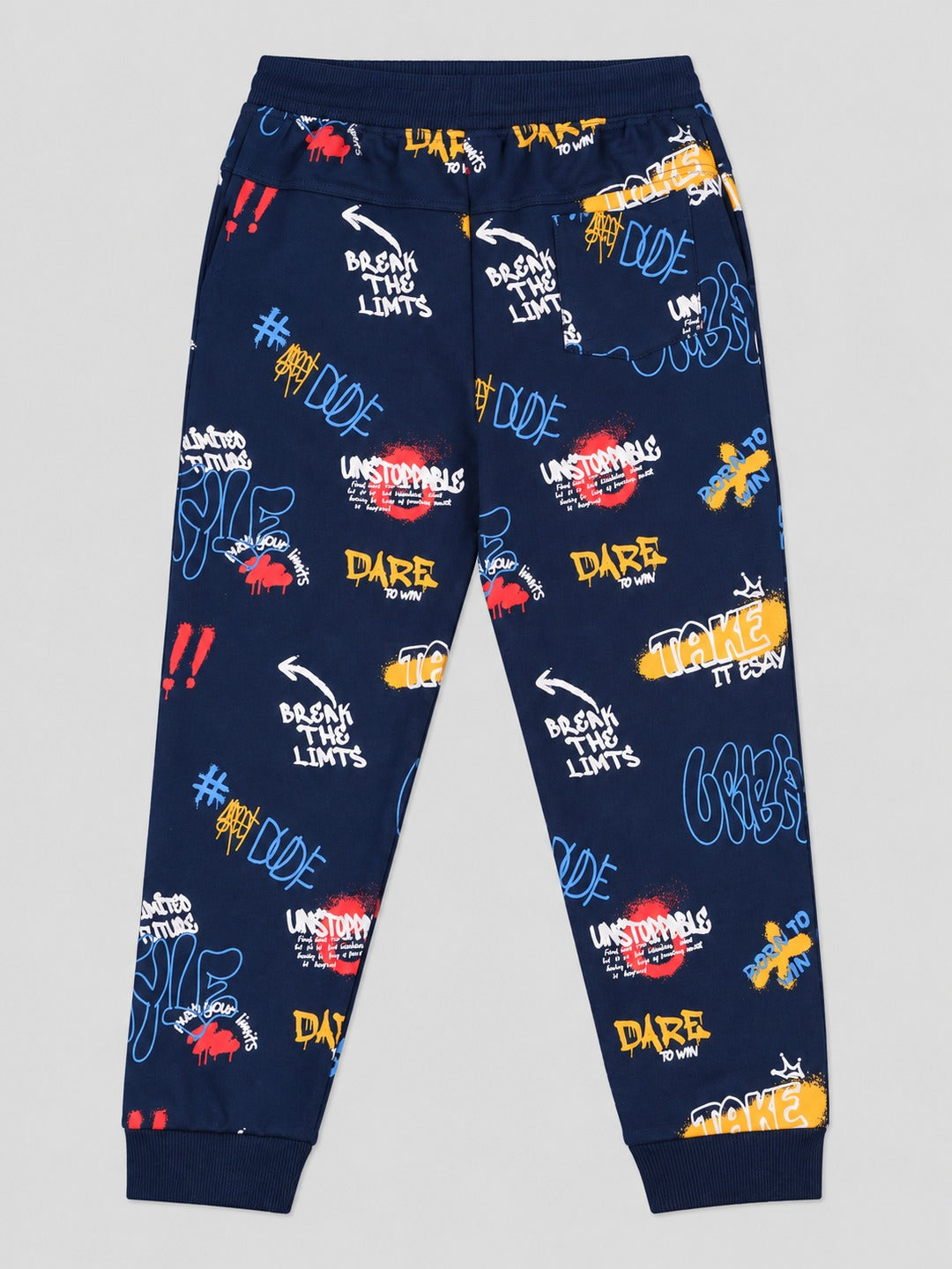 Boys Premium Soft cotton Regular Fit Printed Jogger