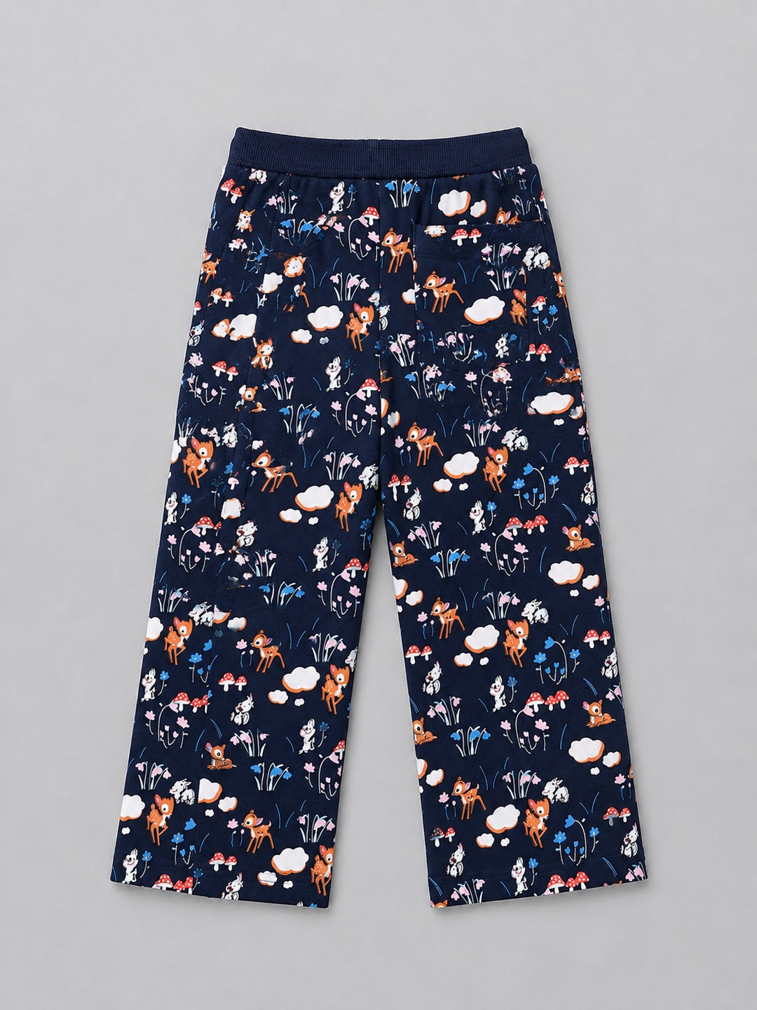 Girls Premium Soft Cotton Printed Wide Leg Pant