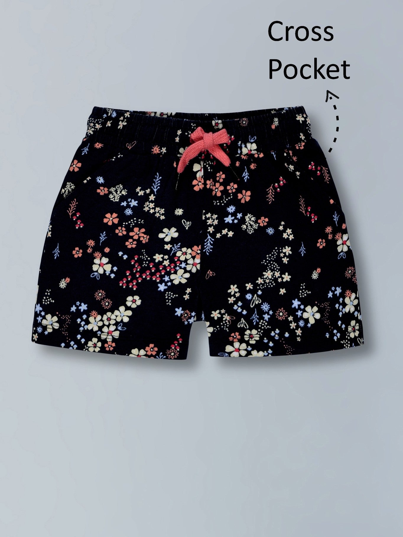 Girls Trendy Cotton Top & Shorts Co-ord Set