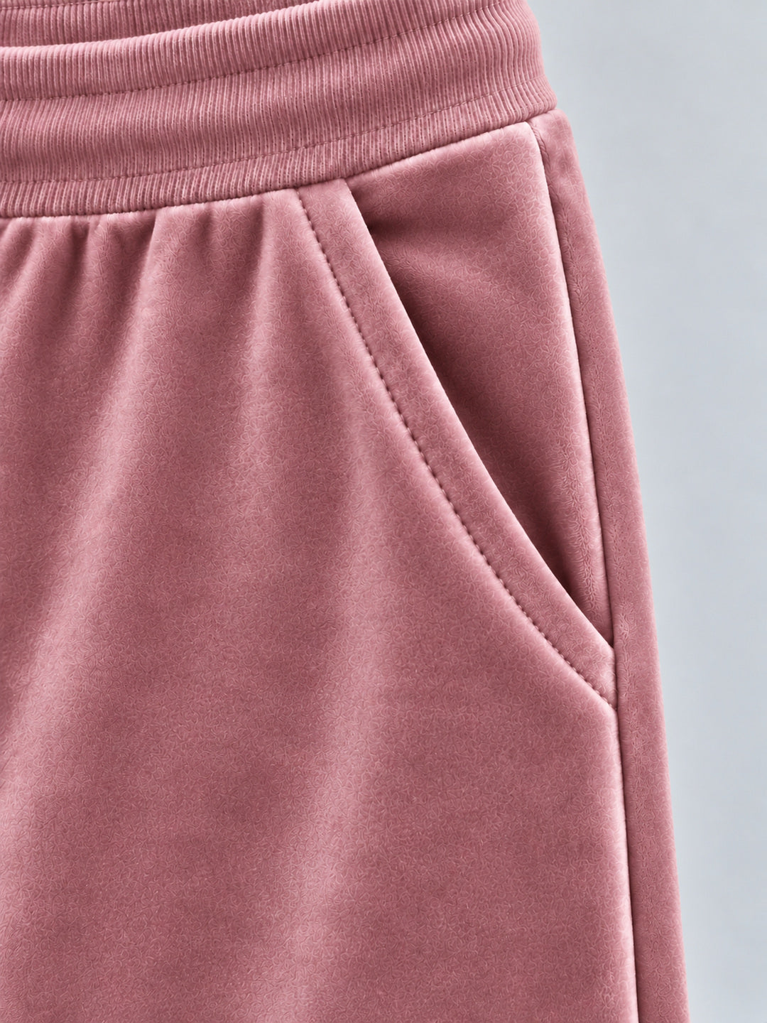 Girls Premium Velour Crown stone Printed Wide Leg Pant