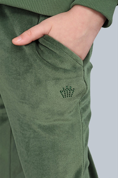 Girls Vellore Wide Leg Relaxed Fit Pants
