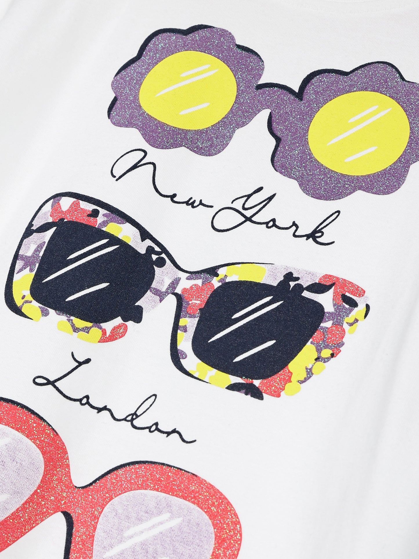 Girls  Premium Cotton  Printed Oversized T-shirt pack of  2