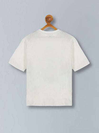 Boys Trendy Oversized T-Shirt & Cargo Shorts Set