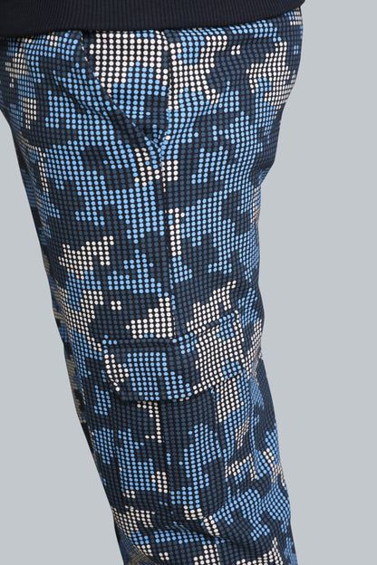 Boys Camo Cargo Pocket Jogger Pants