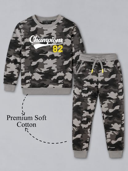 Boys Premium Soft Cotton full sleeve T-shirt and jogger pant Clothing Set