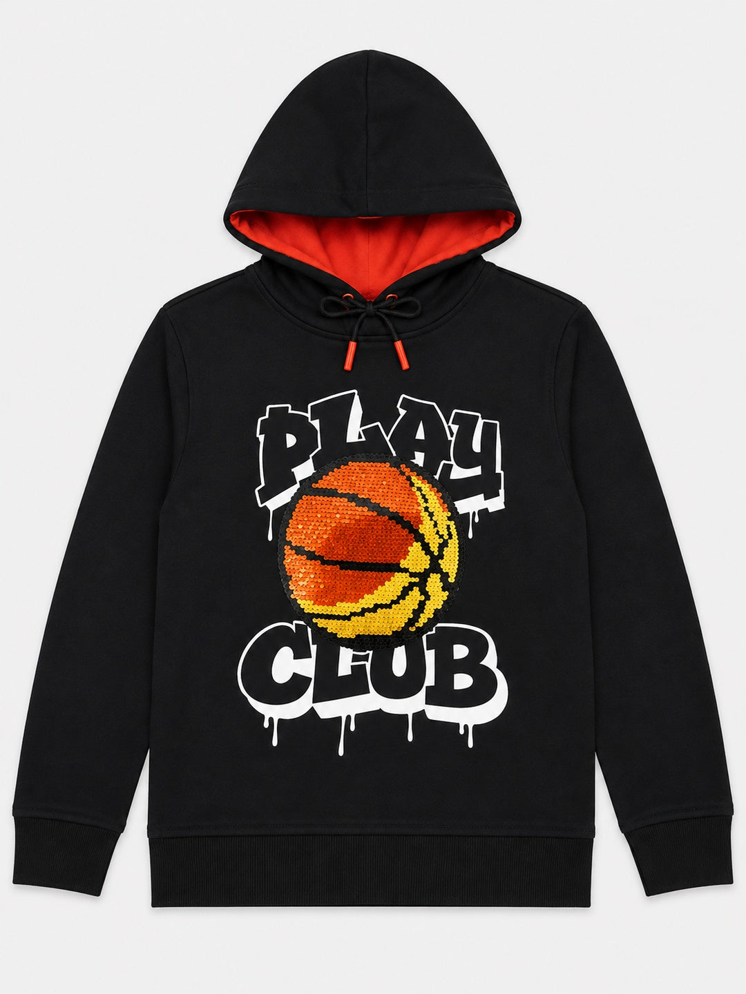 Boys Premium Soft Cotton Full Sleeve Printed Hooded Sweatshirt